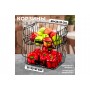 Набор 2 корзин 29,5*22*13 см + 31,5*22*21 см " Черный" с ручками, металл
Состав: Металл
