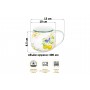 Кружка 450 мл 13*10*8,5 см "Лимоны" бочонок, NEW BONE CHINA
Состав: Фарфор