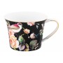 Чайн. пара 2 пр. 270 мл 12,5*9,5*7 см "Певчие птички на черном" NEW BONE CHINA
Состав: Фарфор