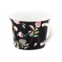 Чайн. пара 2 пр. 270 мл 12,5*9,5*7 см "Певчие птички на черном" NEW BONE CHINA
Состав: Фарфор