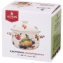 КАСТРЮЛЯ AGNESS ЭМАЛИРОВАННАЯ С ЭМАЛ.КРЫШКОЙ 2.8 Л, 20*12 СМ