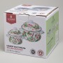 НАБОР КАСТРЮЛЬ AGNESS ЭМАЛИРОВАННЫХ СЕРИЯ "ФРУКТЫ", 4ПР. 1,5Л И 2,8Л, 16Х10СМ, 20Х12СМ