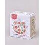 КАСТРЮЛЯ AGNESS ЭМАЛИРОВАННАЯ С ЭМАЛ.КРЫШКОЙ СЕРИЯ "МАКИ", 2.0 Л, 18*11 СМ