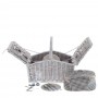 Корзина для пикника на 4 персоны, L45,5 W30,5 H41 см