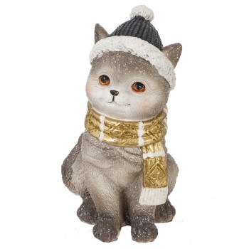 Фигурка декоративная "Котёнок", L10 W10 H18 см